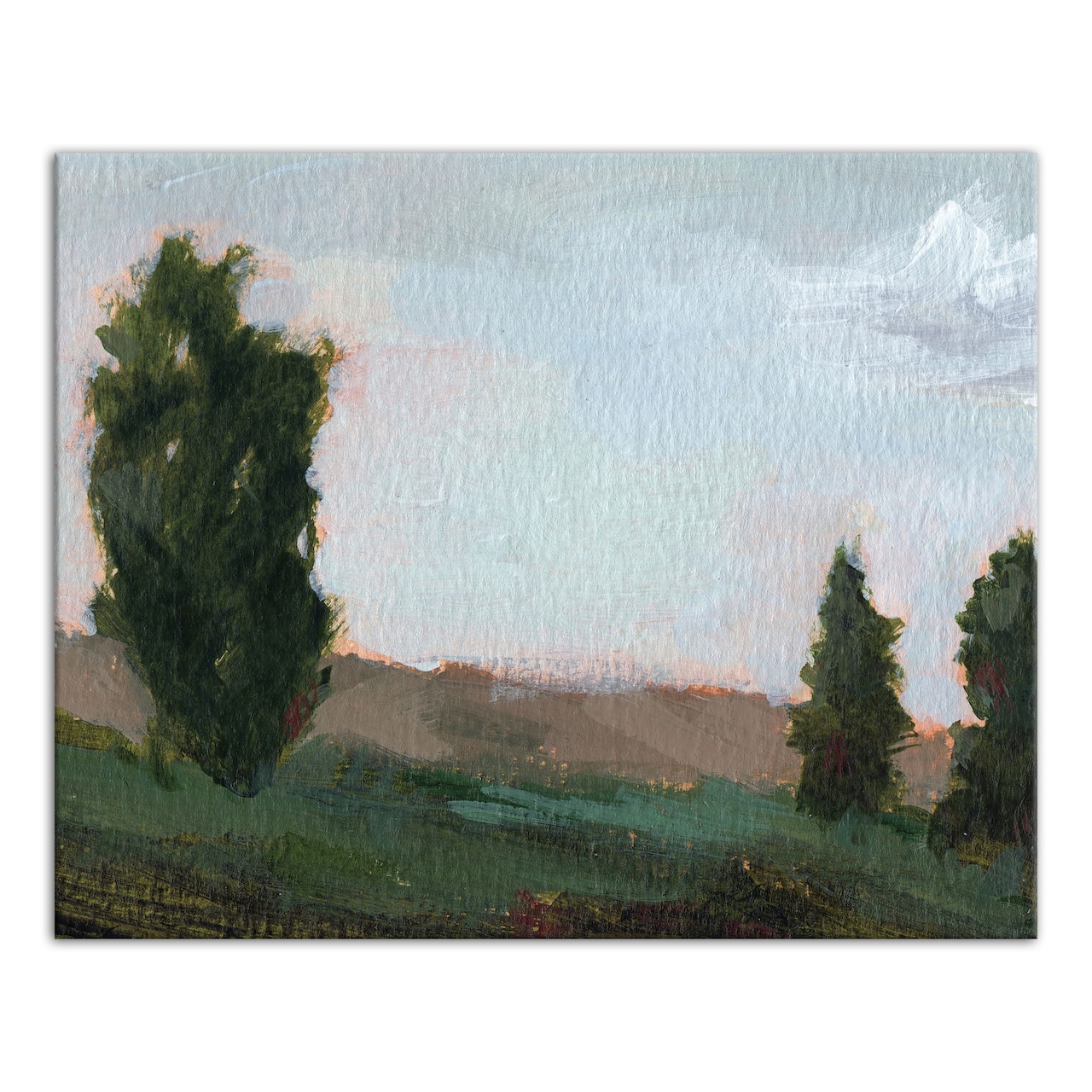 Mountain Pines 20" x 16" Canvas Wall Art